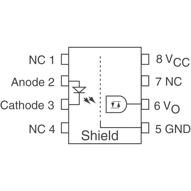 HCPL-2202-000E Broadcom Limited  Optoisolators - Logic Output
